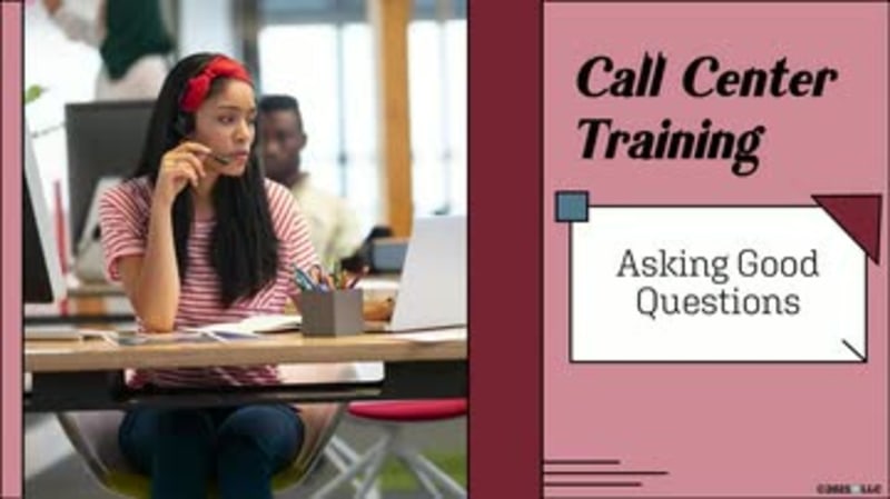 Call Center Training: Asking Good Questions